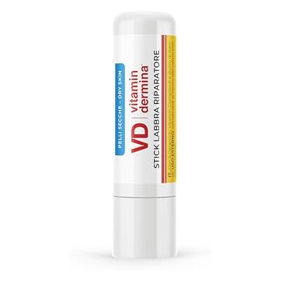 VITAMINDERMINA Stick Lèvres Réparateur 4,5 ml Pour Lèvres sèches et sensibles Avec Céramides, Beurre de Karité et Vitamin Complex Hydratant et nourrissant. Aussi pour les enfants à partir de 3 VITAMINDERMINA Stick Lèvres Réparateur 4,5 ml Pour Lèvres sèches et sensibles Avec Céramides, Beurre de Karité et Vitamin Complex Hydratant et nourrissant. Aussi pour les enfants à partir de 3