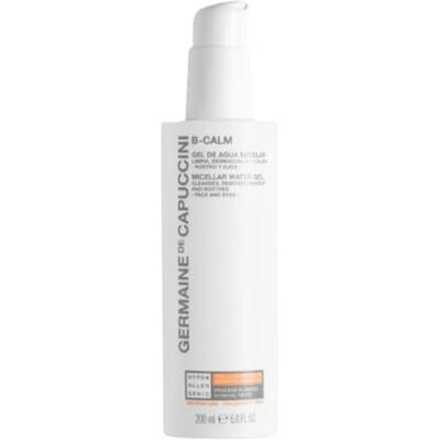 Germaine de Capuccini B-Calm Sensitive Cleansing Micellar Water Gel – Nettoyant et démaquillage pour tous les types de peau – 200 ml Germaine de Capuccini B-Calm Sensitive Cleansing Micellar Water Gel – Nettoyant et démaquillage pour tous les types de peau – 200 ml