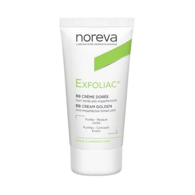 Noreva Exfoliac BB Crème 30 ml Teinté Doré Noreva Exfoliac BB Crème 30 ml Teinté Doré