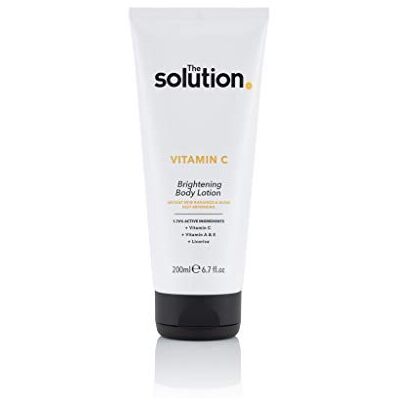 The Solution Lotion éclaircissante pour le corps à la vitamine C 200 ml The Solution Lotion éclaircissante pour le corps à la vitamine C 200 ml
