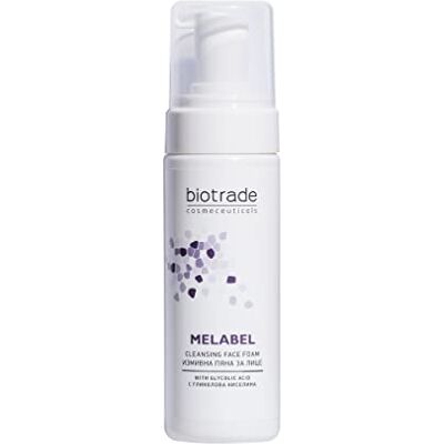 BIOTRADE ODOREX Melabel Mousse nettoyante blanchissante pour le visage 150 ml Élimine les graisses et les impuretés unifie le teint général de la peau, resserre et nettoie les pores par Biotrade BIOTRADE ODOREX Melabel Mousse nettoyante blanchissante pour le visage 150 ml Élimine les graisses et les impuretés unifie le teint général de la peau, resserre et nettoie les pores par Biotrade
