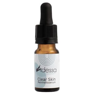 Adessa Clear Skin Sérum de pureté à l'acide salicylique, à l'huile d'arbre à thé, à l'acide hyaluronique, pour peaux normales et sèches, anti-imperfections et boutons Adessa Clear Skin Sérum de pureté à l'acide salicylique, à l'huile d'arbre à thé, à l'acide hyaluronique, pour peaux normales et sèches, anti-imperfections et boutons
