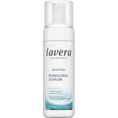 lavera Mousse nettoyante neutre Onagre de nuit bio Nettoyage doux du visage Peau sensible Dermatite atopique Soins médicaux de la peau Végétalien Ingrédients actifs végétaux biologiques lavera Mousse nettoyante neutre Onagre de nuit bio Nettoyage doux du visage Peau sensible Dermatite atopique Soins médicaux de la peau Végétalien Ingrédients actifs végétaux biologiques