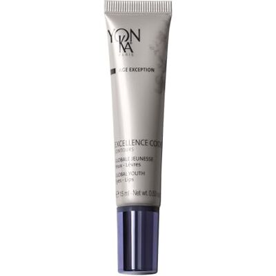 Yonka Yon-Ka Excellence Code Contours Crème Yeux 15ml-Traitement anti-âge pour yeux et les lèvres à l'acide hyaluronique,réduit poches et cernes-Résultats prouvés dermatologiquement 94% d'origine naturelle Yonka Yon-Ka Excellence Code Contours Crème Yeux 15ml-Traitement anti-âge pour yeux et les lèvres à l'acide hyaluronique,réduit poches et cernes-Résultats prouvés dermatologiquement 94% d'origine naturelle