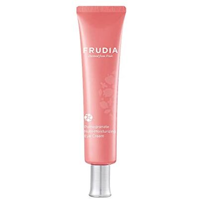 FRUDIA . Pomegrenate Contour des Yeux Nutri-Hydratant Extrait de Grenade Polyphénol Propriétés Antioxydantes Apaise la Peau Sensible et Réduit les Rides Contenu 40 g FRUDIA . Pomegrenate Contour des Yeux Nutri-Hydratant Extrait de Grenade Polyphénol Propriétés Antioxydantes Apaise la Peau Sensible et Réduit les Rides Contenu 40 g