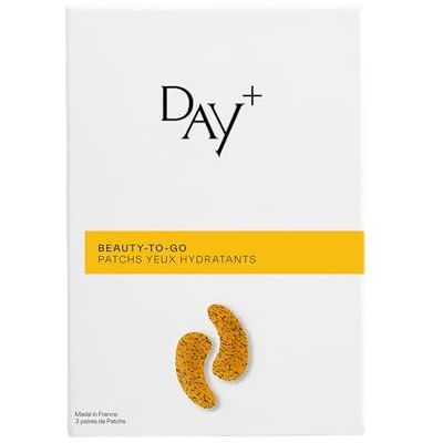 DAY+ Patch Yeux Hydratants Hydrate et Apaise les tensions du contour des yeux Look tonique, frais et poli Thé blanc, Rooibos, Annona 98% d'ingrédients naturels Lot de 3 paires DAY+ Patch Yeux Hydratants Hydrate et Apaise les tensions du contour des yeux Look tonique, frais et poli Thé blanc, Rooibos, Annona 98% d'ingrédients naturels Lot de 3 paires