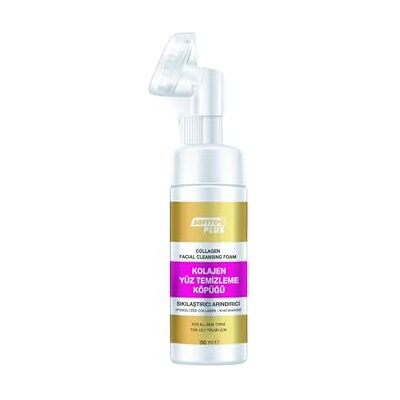 SOFTTO+PLUS Mousse nettoyante pour le visage 150 ml avec collagène Nettoyage doux, hydratant et lissant pour un teint éclatant SOFTTO+PLUS Mousse nettoyante pour le visage 150 ml avec collagène Nettoyage doux, hydratant et lissant pour un teint éclatant