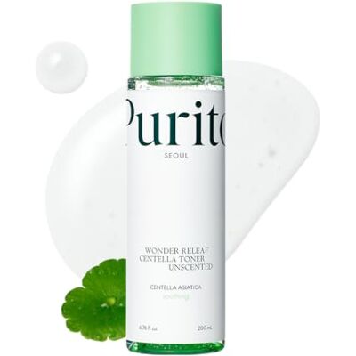 PURITO Centella Unscented Toner, 200 ml 6,76 fl.oz, Korean Centella, for Sensitive Skin, Soothing, Facial Toner for face, K-Beauty, Korean Skin Care PURITO Centella Unscented Toner, 200 ml 6,76 fl.oz, Korean Centella, for Sensitive Skin, Soothing, Facial Toner for face, K-Beauty, Korean Skin Care