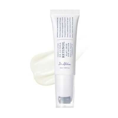 Dr.Althea Retinol Rouleau lissant pour les yeux Sérum lifting du visage avec rouleau Gua Sha Soin anti-âge avec Madecassoside & Centella & Acide Hyaluronique Soin végétalien coréen de la peau 25 Dr.Althea Retinol Rouleau lissant pour les yeux Sérum lifting du visage avec rouleau Gua Sha Soin anti-âge avec Madecassoside & Centella & Acide Hyaluronique Soin végétalien coréen de la peau 25