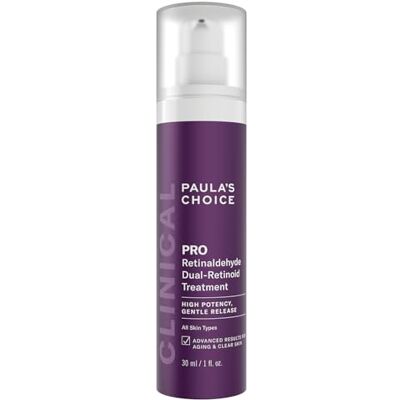 PAULA'S CHOICE CLINICAL Pro Traitement Rétinaldéhyde Duo -Anti Âge Sérum Visage Améliore la netteté du tein Réduit l'hyperpigmentation avec Rétinal & Adapinoid Tous Types de Peaux 30 ml PAULA'S CHOICE CLINICAL Pro Traitement Rétinaldéhyde Duo -Anti Âge Sérum Visage Améliore la netteté du tein Réduit l'hyperpigmentation avec Rétinal & Adapinoid Tous Types de Peaux 30 ml