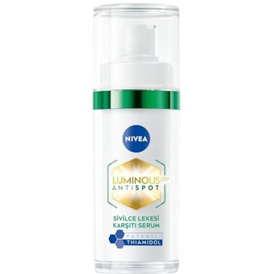 NIVEA Luminous 630 Sérum anti-marques sombres post-acné (30 ml), sérum facial réduit visiblement les marques sombres post-acné, sérum pour le visage pour une peau lisse, raffinée et éclatante NIVEA Luminous 630 Sérum anti-marques sombres post-acné (30 ml), sérum facial réduit visiblement les marques sombres post-acné, sérum pour le visage pour une peau lisse, raffinée et éclatante