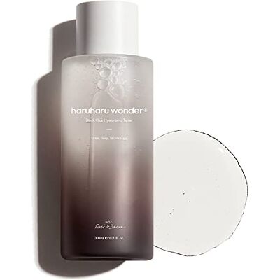 HaruHaru Wonder - Toner au riz noir et acide hyaluronique - 300ml HaruHaru Wonder - Toner au riz noir et acide hyaluronique - 300ml