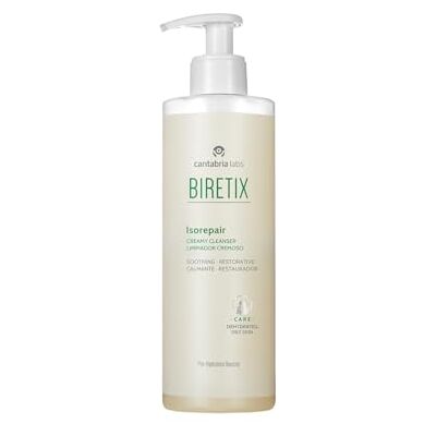 Cantabria Labs Biretix Isorepair Creamy Cleanser Nettoyant crémeux, hydratation et fonction barrière, 400 ml, peau à tendance acnéique Cantabria Labs Biretix Isorepair Creamy Cleanser Nettoyant crémeux, hydratation et fonction barrière, 400 ml, peau à tendance acnéique