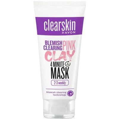 Avon Clearskin Masque anti-imperfections à l'argile rose Avon Clearskin Masque anti-imperfections à l'argile rose
