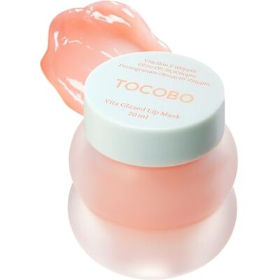 TOCOBO Vita Glazed Lip Mask 20ml / Soin des lèvres de nuit hydratant, texture glacée et facile à laver qui fond dans les lèvres TOCOBO Vita Glazed Lip Mask 20ml / Soin des lèvres de nuit hydratant, texture glacée et facile à laver qui fond dans les lèvres