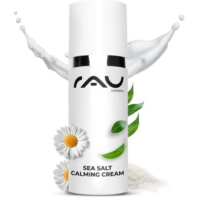 RAU Cosmetics RAU Sea Salt Calming Cream Crème apaisante pour le visage avec sel de mer et PHA, 50 ml RAU Cosmetics RAU Sea Salt Calming Cream Crème apaisante pour le visage avec sel de mer et PHA, 50 ml