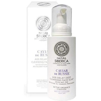Natura Siberica Copenhagen Age-Delay Caviar de Russie Savon Visage Nettoyant en Profondeur 175ml Natura Siberica Copenhagen Age-Delay Caviar de Russie Savon Visage Nettoyant en Profondeur 175ml