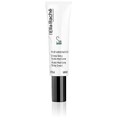 Ella Baché Crème Détox Hydra-Matifiante hydratant visage détox anti-teint brouillé et brillance aux 16 extraits aromatiques Peau hydratée, matifiée, pores minimisés, grain de peau lissé Made in France-50ml Ella Baché Crème Détox Hydra-Matifiante hydratant visage détox anti-teint brouillé et brillance aux 16 extraits aromatiques Peau hydratée, matifiée, pores minimisés, grain de peau lissé Made in France-50ml