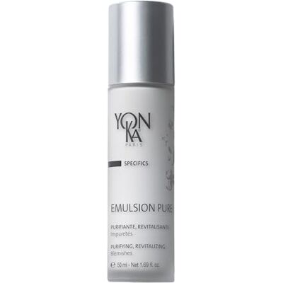 Yonka Yon-Ka Emulsion Pure Lotion Purifiante 50ml Purifie, Assainit et Élimine les Traces de l'Acné Idéal pour Peaux Grasses et Acnéiques Sans Alcool 98% d'Ingrédients d'Origine Naturelle Yonka Yon-Ka Emulsion Pure Lotion Purifiante 50ml Purifie, Assainit et Élimine les Traces de l'Acné Idéal pour Peaux Grasses et Acnéiques Sans Alcool 98% d'Ingrédients d'Origine Naturelle