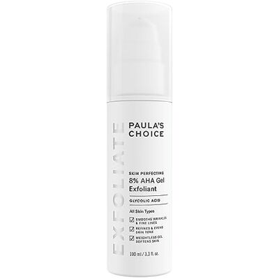 PAULA'S CHOICE SKIN PERFECTING 8% AHA Gel Exfoliant Réduit les Taches Brunes & Rides Anti Âge Peeling Visage avec Acide Glycolique Peau Douce & Lisse Tous Types de Peaux 100 ml PAULA'S CHOICE SKIN PERFECTING 8% AHA Gel Exfoliant Réduit les Taches Brunes & Rides Anti Âge Peeling Visage avec Acide Glycolique Peau Douce & Lisse Tous Types de Peaux 100 ml