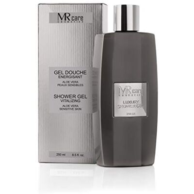 MR Care Cosmetics Gel douche 250 ml – Douche de soin à l'aloe vera et à la vitamine B5, nettoyante, nourrissante et hydratante pour le corps, le visage et les cheveux MR Care Cosmetics Gel douche 250 ml – Douche de soin à l'aloe vera et à la vitamine B5, nettoyante, nourrissante et hydratante pour le corps, le visage et les cheveux