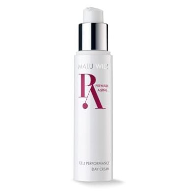 Malu Wilz Premium Aging Cell Performance Day Crème de jour 50 ml I Soin du visage anti-âge pour peaux sèches I Crème hydratante pour régénération naturelle de la peau Malu Wilz Premium Aging Cell Performance Day Crème de jour 50 ml I Soin du visage anti-âge pour peaux sèches I Crème hydratante pour régénération naturelle de la peau