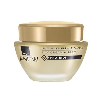 Avon Crème Jour Firm & Supple Ultimate Anew SPF20 Crème Visage Pour Repulper Et Lisser La Peau Crème Visage Collagène Pour Votre Peau De Peau Quotidienne Crème Visage Jour 50ml Avon Crème Jour Firm & Supple Ultimate Anew SPF20 Crème Visage Pour Repulper Et Lisser La Peau Crème Visage Collagène Pour Votre Peau De Peau Quotidienne Crème Visage Jour 50ml