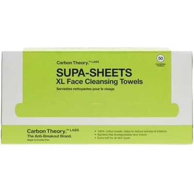 Rio Extra Large Face Cleansing Towels 50 Pack Single Use Cotton Towels for Sensitive Skin that Help Reduce Irritation and Redness. Great for Gentle Makeup Removing. Rio Extra Large Face Cleansing Towels 50 Pack Single Use Cotton Towels for Sensitive Skin that Help Reduce Irritation and Redness. Great for Gentle Makeup Removing.
