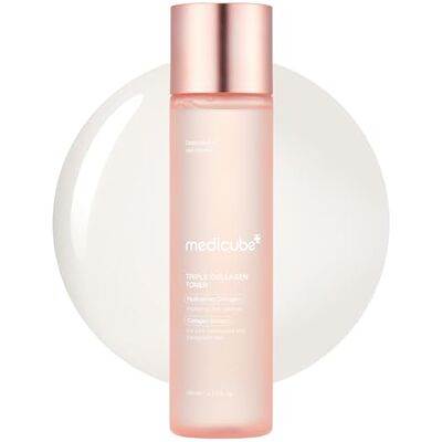 medicube Tonique À Triple Collagène Hydrolysé, Atelo Et Collagène Soluble Pour Une Hydratation En Profondeur Et Une Peau Rebondie Formule À Absorption Rapide Pour (4,73 Fl.Oz.) medicube Tonique À Triple Collagène Hydrolysé, Atelo Et Collagène Soluble Pour Une Hydratation En Profondeur Et Une Peau Rebondie Formule À Absorption Rapide Pour (4,73 Fl.Oz.)