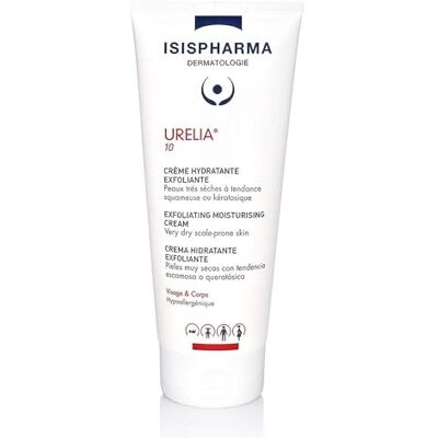 IsisPharma URELIA10 Crème hydratante exfoliante Peaux très sèches à tendance squameuse ou kératosique Fabrication Française IsisPharma URELIA10 Crème hydratante exfoliante Peaux très sèches à tendance squameuse ou kératosique Fabrication Française