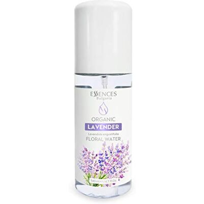 Essences Bulgaria Eau Florale de Lavande Bio 140 ml 100% Pure et Naturelle Brume de Beauté Rafraîchissante Anti-âge Excellent Après-rasage Sans Alcool Démaquillant Essences Bulgaria Eau Florale de Lavande Bio 140 ml 100% Pure et Naturelle Brume de Beauté Rafraîchissante Anti-âge Excellent Après-rasage Sans Alcool Démaquillant