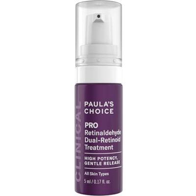 PAULA'S CHOICE CLINICAL Pro Traitement Rétinaldéhyde Duo -Anti Âge Sérum Visage Améliore la netteté du tein Atténue les Signes de l'âge avec Rétinal & Adapinoid Tous Types de Peaux 5 ml PAULA'S CHOICE CLINICAL Pro Traitement Rétinaldéhyde Duo -Anti Âge Sérum Visage Améliore la netteté du tein Atténue les Signes de l'âge avec Rétinal & Adapinoid Tous Types de Peaux 5 ml