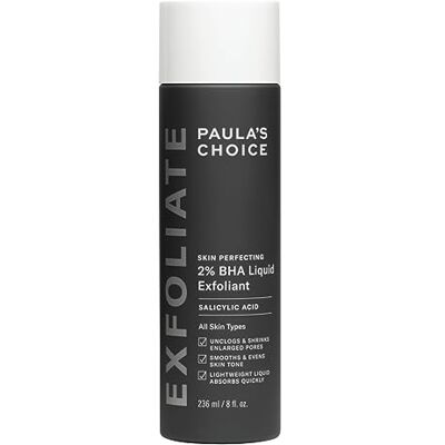PAULA'S CHOICE SKIN PERFECTING 2% BHA Lotion Exfoliant Peeling Visage Élimine les Points Noirs, Pores Dilatés & Imperfections avec Acide Salicylique Peaux Mixtes, Grasses & d'Acné 236 ml PAULA'S CHOICE SKIN PERFECTING 2% BHA Lotion Exfoliant Peeling Visage Élimine les Points Noirs, Pores Dilatés & Imperfections avec Acide Salicylique Peaux Mixtes, Grasses & d'Acné 236 ml