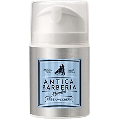 Mondial Antica Barberia Pre Shave Crème Talc Lot de 1 (1 x 50 millilitres) Mondial Antica Barberia Pre Shave Crème Talc Lot de 1 (1 x 50 millilitres)