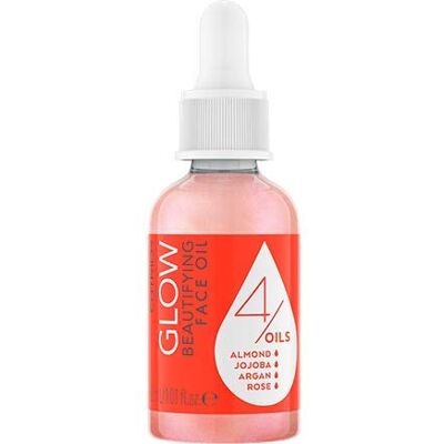Catrice Cosmetics Catrice Glow Beautifying Huile pour le visage Transparent Nourrissant Pour les peaux sèches Végétalien Sans alcool Sans parabens Sans microplastiques 30 ml Catrice Cosmetics Catrice Glow Beautifying Huile pour le visage Transparent Nourrissant Pour les peaux sèches Végétalien Sans alcool Sans parabens Sans microplastiques 30 ml