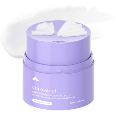 caraseoul Baume Démaquillant Exfoliant Doux avec BHA (acide salicylique) & Bakuchiol, végane, texture non grasse, huile nettoyante format voyage, soin de la peau coréen, pour tous types de peau (50ml) caraseoul Baume Démaquillant Exfoliant Doux avec BHA (acide salicylique) & Bakuchiol, végane, texture non grasse, huile nettoyante format voyage, soin de la peau coréen, pour tous types de peau (50ml)