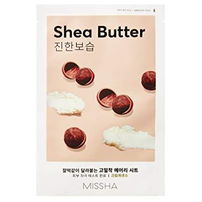 MISSHA Lot de 4 masques hydratants et régénérants au beurre de karité Cosmétiques coréens Pour la beauté MISSHA Lot de 4 masques hydratants et régénérants au beurre de karité Cosmétiques coréens Pour la beauté