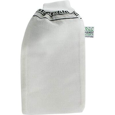 HOPS Gant exfoliant Kese Hamam Gant exfoliant pour le corps, exfoliant le corps, exfoliant le visage, exfoliant, exfoliant, exfoliant pour la peau (gant exfoliant blanc (fin, pour les peaux sensibles)) HOPS Gant exfoliant Kese Hamam Gant exfoliant pour le corps, exfoliant le corps, exfoliant le visage, exfoliant, exfoliant, exfoliant pour la peau (gant exfoliant blanc (fin, pour les peaux sensibles))