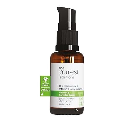 The Purest Solutions Sérum complexe de vitamine B (niacinamide 10% + complexe de vitamine B) – Anti-sensibilisation, anti-rougeurs, réparateur – Végétalien Sans cruauté Écologique (30 ml) The Purest Solutions Sérum complexe de vitamine B (niacinamide 10% + complexe de vitamine B) – Anti-sensibilisation, anti-rougeurs, réparateur – Végétalien Sans cruauté Écologique (30 ml)