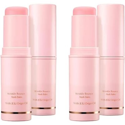 Aoseiens Kahi Wrinkle Bounce Lot de 2 baumes hydratants pour le visage Crème hydratante tout-en-un Crème pour les yeux Base et baume hydratant pour le visage Soin instantané des rides Stick de sérum Aoseiens Kahi Wrinkle Bounce Lot de 2 baumes hydratants pour le visage Crème hydratante tout-en-un Crème pour les yeux Base et baume hydratant pour le visage Soin instantané des rides Stick de sérum