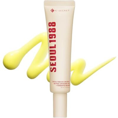 k-secret KSECRET Seoul 1988 Crème contour des yeux, liposome rétinien 4%, haricot fermenté k-secret KSECRET Seoul 1988 Crème contour des yeux, liposome rétinien 4%, haricot fermenté