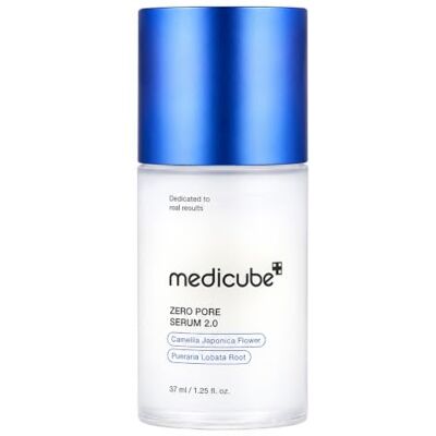 medicube Zero Pore Sérum 2.0 Sérum léger et raffermissant les pores du visage Coréen Skincare & Soin du visage hydratant 37 ml medicube Zero Pore Sérum 2.0 Sérum léger et raffermissant les pores du visage Coréen Skincare & Soin du visage hydratant 37 ml