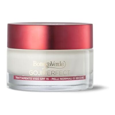 Bottega Verde Goji Perfect - Soin du visage pour peaux normales ou sèches - 50ml Bottega Verde Goji Perfect - Soin du visage pour peaux normales ou sèches - 50ml