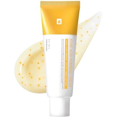 TOSOWOONG Kojic Acid Turmeric Cream, 99% Pureté Acide Kojique 7.000ppm, 660.941ppm Curcuma, Capsule Correcteur pour Hyperpigmentation & Egal, Soin de la Peau Coréenne, 50ml / 1.69fl. oz. TOSOWOONG Kojic Acid Turmeric Cream, 99% Pureté Acide Kojique 7.000ppm, 660.941ppm Curcuma, Capsule Correcteur pour Hyperpigmentation & Egal, Soin de la Peau Coréenne, 50ml / 1.69fl. oz.