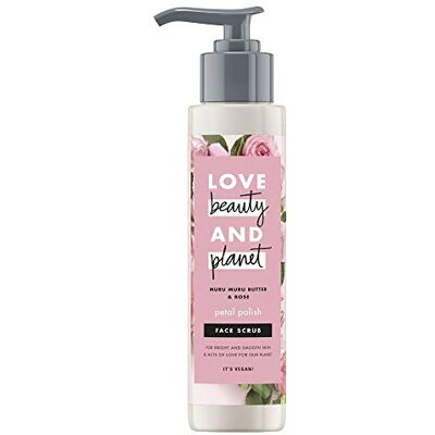 B Beauty Planet Love Beauty and Planet Petal Polish Exfoliant beurre de Muru et rose 125 ml B Beauty Planet Love Beauty and Planet Petal Polish Exfoliant beurre de Muru et rose 125 ml