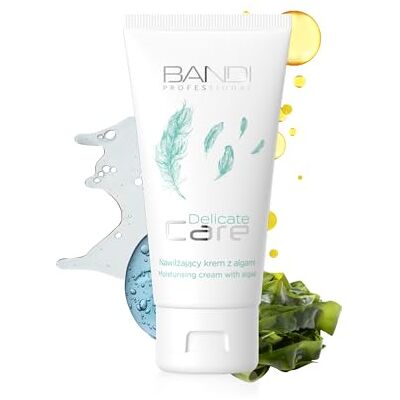 BANDI Crème Hydratante Visage Soin Peau Sensible avec Algues-Hydratation Intense Apaisante Barrière Cutanée Crème Quotidienne pour Tous Types de Peau Anti-Irritation BANDI Crème Hydratante Visage Soin Peau Sensible avec Algues-Hydratation Intense Apaisante Barrière Cutanée Crème Quotidienne pour Tous Types de Peau Anti-Irritation