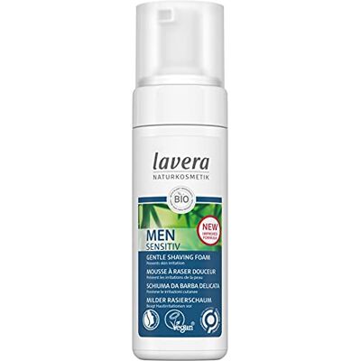 lavera Men sensitiv Mousse à raser Douceur Cosmétiques naturels vegan certifié bambou bio & aloe vera bio 150ml lavera Men sensitiv Mousse à raser Douceur Cosmétiques naturels vegan certifié bambou bio & aloe vera bio 150ml