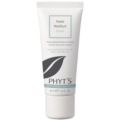 Phyt's Aromaclear Fluide Matifiant Pureté Bio 40 ml Phyt's Aromaclear Fluide Matifiant Pureté Bio 40 ml