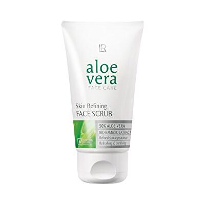 L R Soin du visage à l'aloe vera Gommage affinant la peau 50 % d'aloe vera, rafraîchissant et purifiant L R Soin du visage à l'aloe vera Gommage affinant la peau 50 % d'aloe vera, rafraîchissant et purifiant