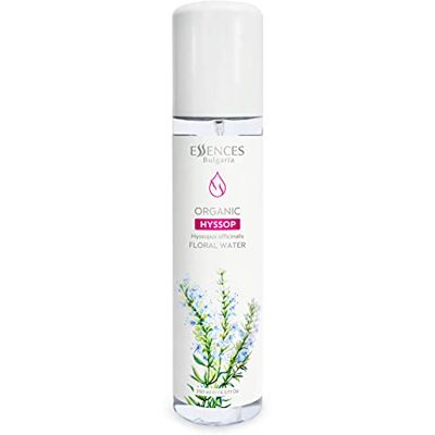 Essences Bulgaria Eau Florale d'Hysope Bio 250ml 100% Pure et Naturelle Brume de Beauté Rafraîchissante Anti-âge Excellent Après-rasage Sans Alcool Démaquillant Hydratant Végétalien Essences Bulgaria Eau Florale d'Hysope Bio 250ml 100% Pure et Naturelle Brume de Beauté Rafraîchissante Anti-âge Excellent Après-rasage Sans Alcool Démaquillant Hydratant Végétalien